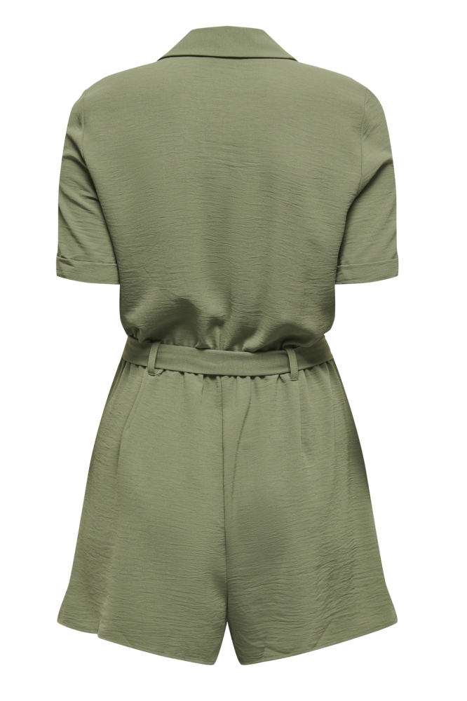 ONLMACHA LIFE SS CARGO PLAYSUIT WVN 15349778 FOUR LEAF CLOVER